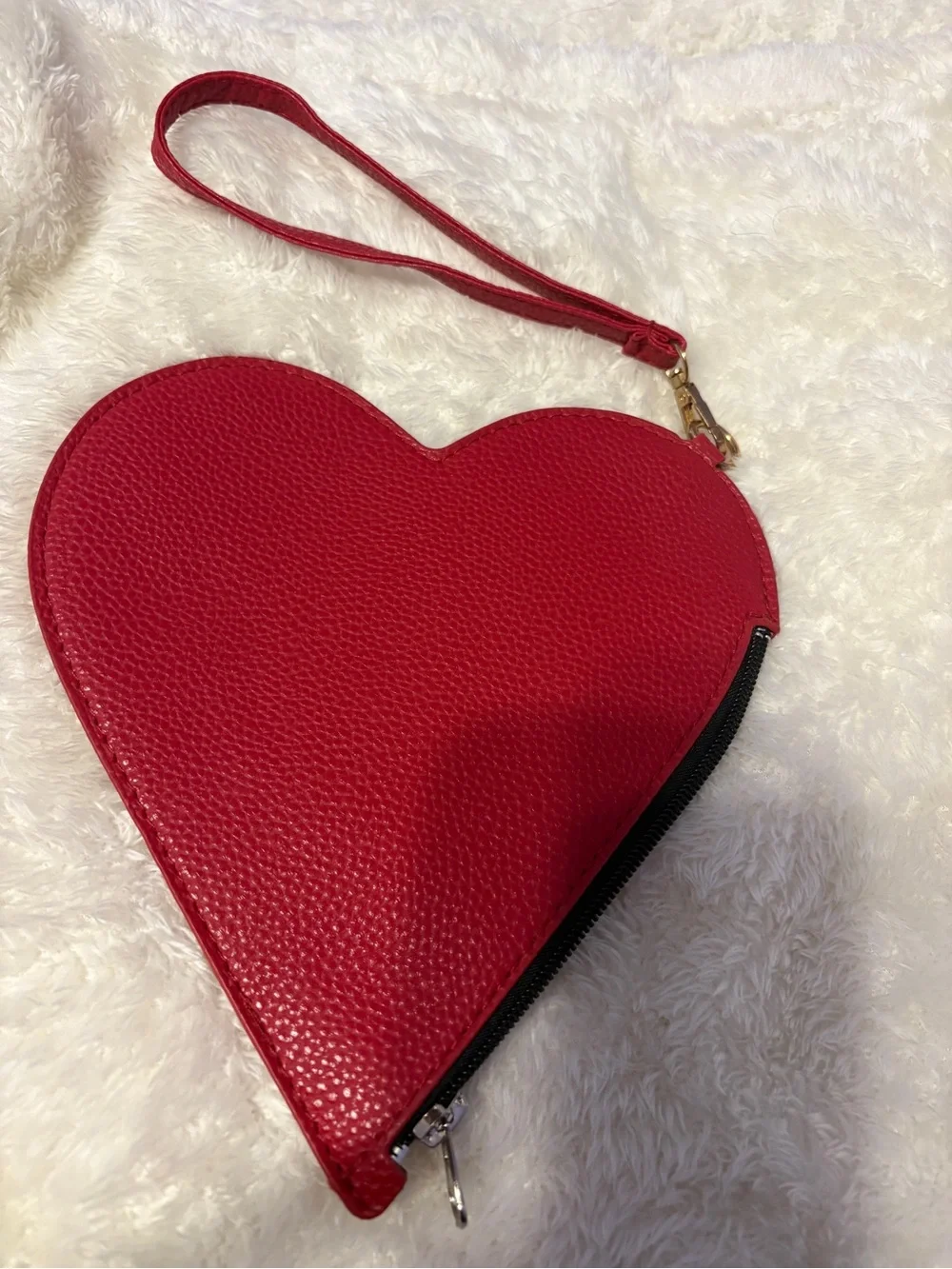 Red Heart Wristlet Clutch - Women Bags